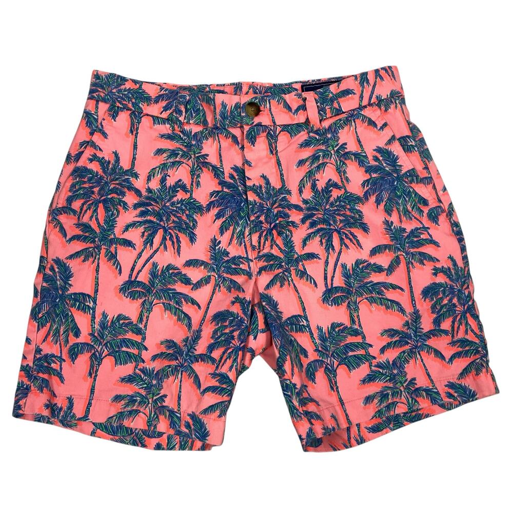 Vineyard Vines by Shep amd Ian Hawaian Pink Breaker Shorts Size 30